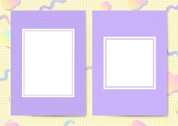 Girly pastel card mockup vector | Free stock vector - 512902