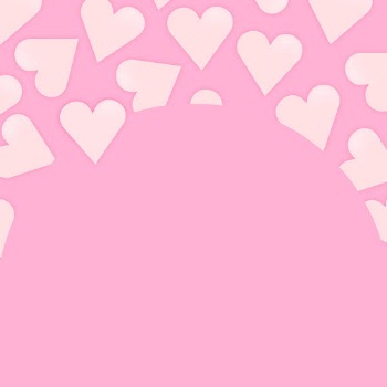 Girly pink border, valentine design | Free Photo - rawpixel