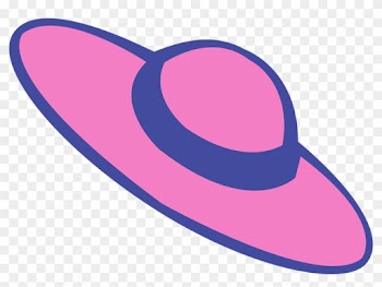 Girly Sun Cliparts - Cartoon Hats For Girls