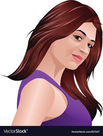 Girly vector image