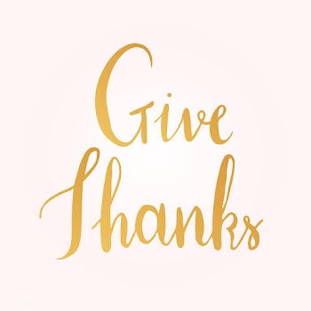 Give thanks typography style vector | Free stock vector - 517739