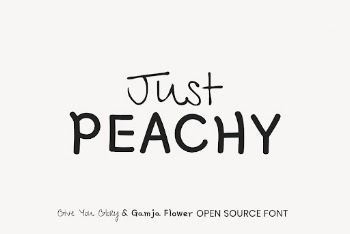 Give You Glory & Gamja | Free Font Add-on - rawpixel