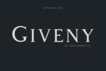 Giveny - Free Fonts