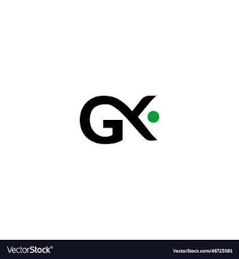 gk company name initial letters monogram