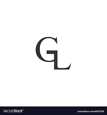 gl abstract initial monogram letter alphabet logo