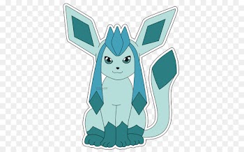 Glaceon Eevee Leafeon Vaporeon Jolteon - glaceon border 