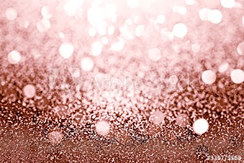 Glam copper glitter