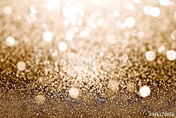 Glam gold glitter