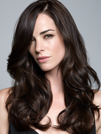 Glamorous Long Hairstyle with Deep Side Part
