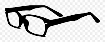 Glasess Silhouette - Eyeglass Frames Png