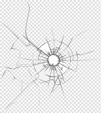 Glass Adobe Illustrator Scalable Graphics, Hand painted hit glass crack , cracked animated illustration transparent background PNG clipart