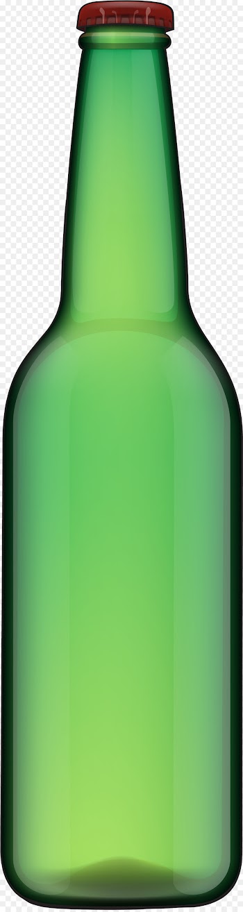 Glass Bottle, Bottle, Beer, Green PNG