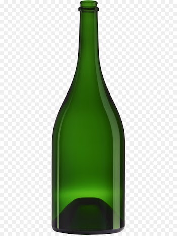 Glass bottle Champagne Wine - bottle 