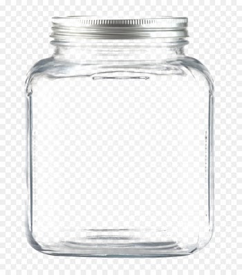 Glass Bottle Jar Transparency and translucency - Glass Jar 