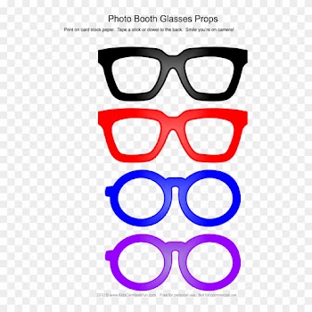 Glass Clipart Photobooth - Glasses Frames Photo Booth
