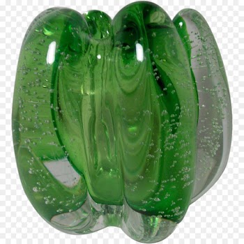 Glass Cobalt blue Green Decanter Vase - glass 
