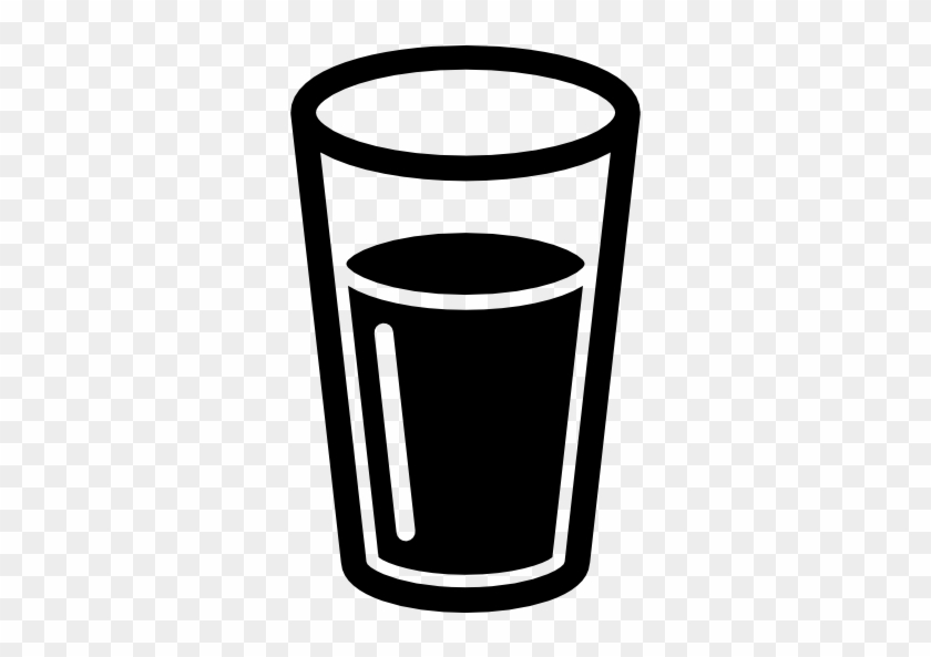 Glass Computer Icons Cup Drinking Water Clip Art - Glass Of Water Icon