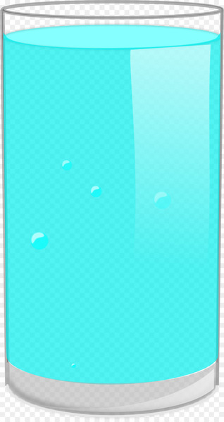 Glass Cup Clip art - Full glass of water 