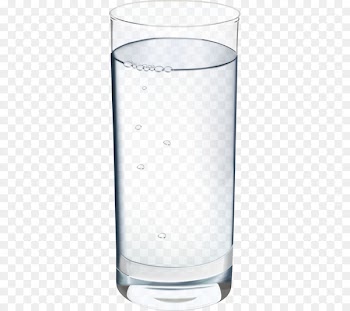 Glass Cup Transparency and translucency Water - A glass of water 