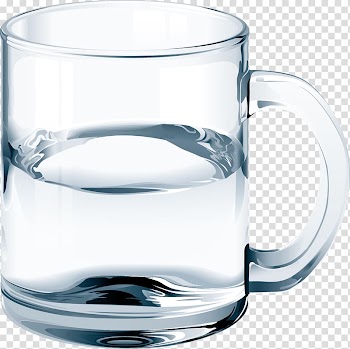 Glass Cup Water , Hand painted white glass transparent background PNG clipart
