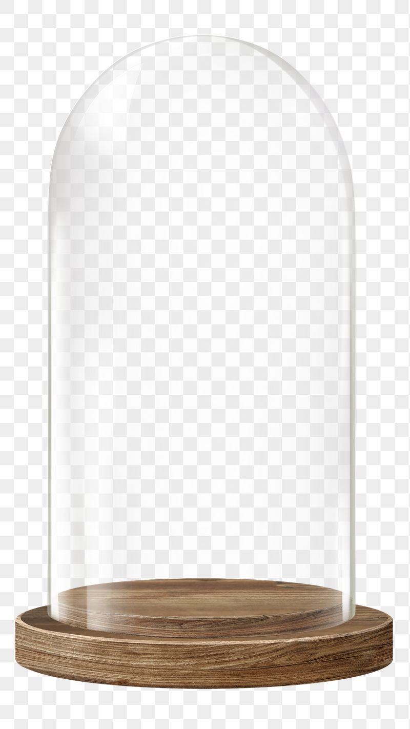 Glass dome png sticker, product | Free PNG - rawpixel