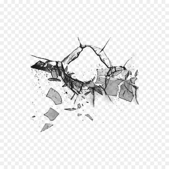 Glass Graphic design Designer - Broken glass 