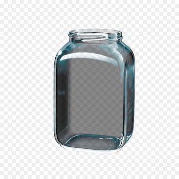 Glass Jar Transparency and translucency Euclidean vector - Transparent glass jars Free pull material 