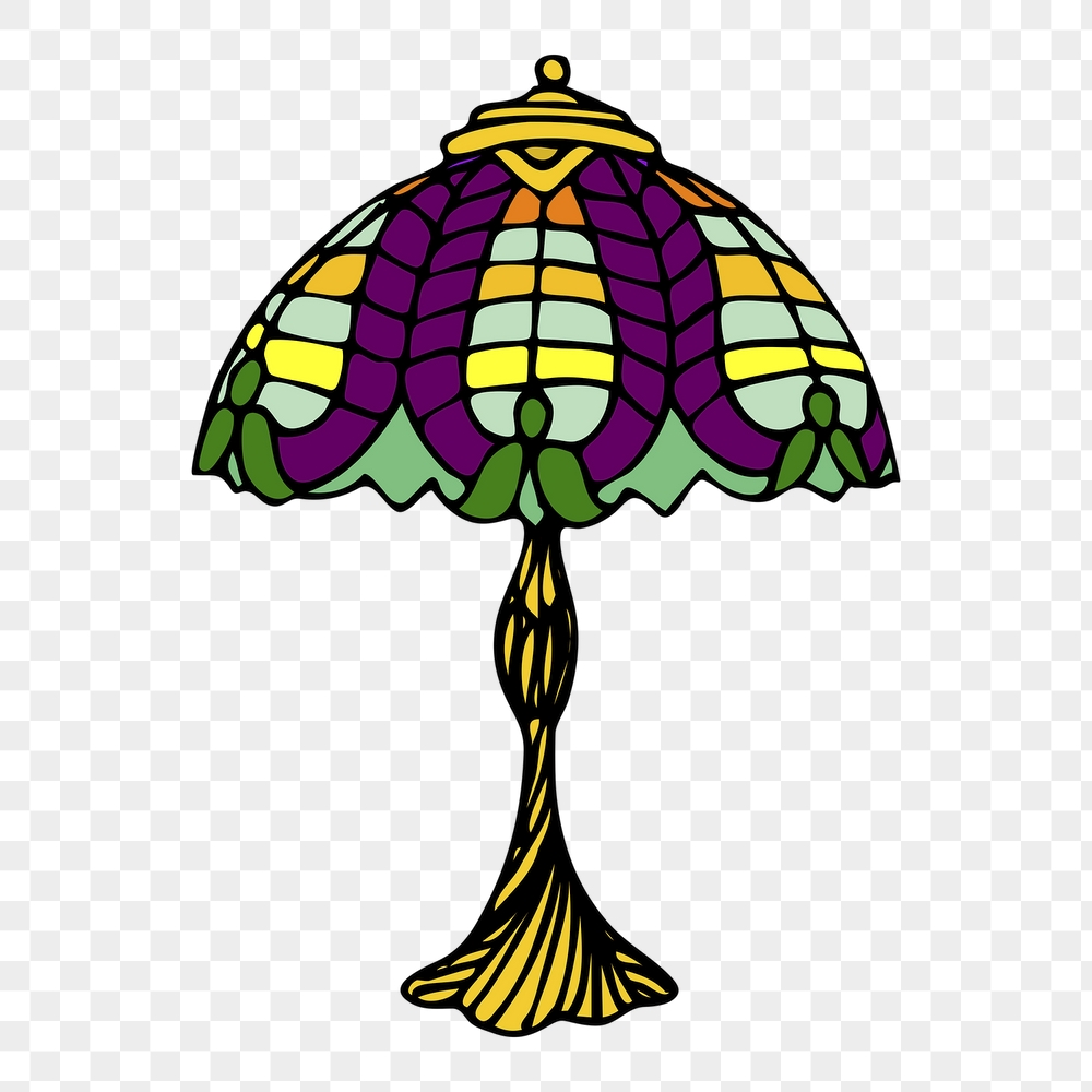 Glass lamp png sticker, vintage | Free PNG - rawpixel