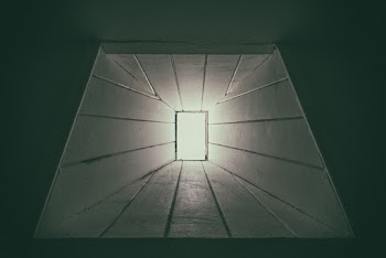 glass Lighted Door