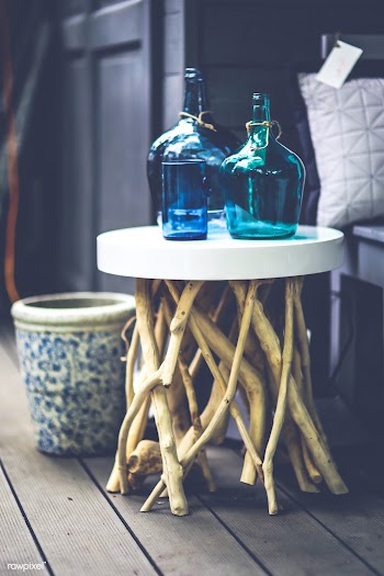 Glass objects on display. Visit Kaboompics fo.. | Free stock photo - 435253
