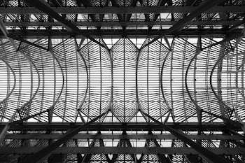 Glass Patterened Roof