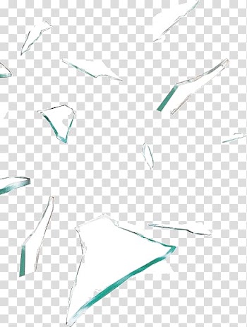 Glass shards, Paper Line Triangle Point, Broken glass transparent background PNG clipart