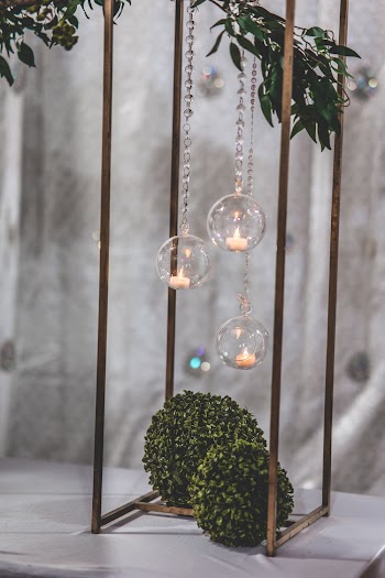 Glass Tealight Holders Centerpiece