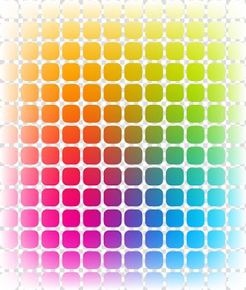 Glass tile Grayscale Mosaic Color chart, Colorful squares transparent background PNG clipart
