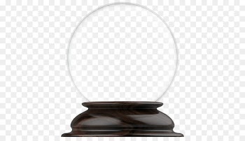Glass White Transparency and translucency - Round white glass cover creative 