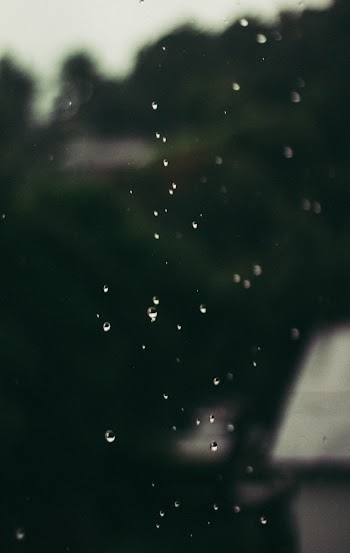 Glass  With Water Droplets