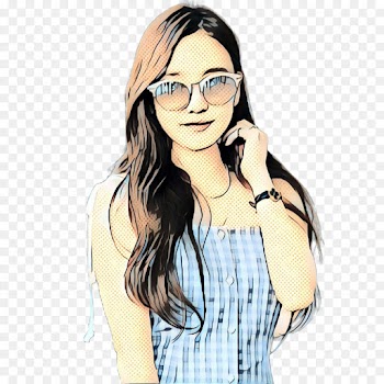 Glasses, Brown Hair, Brown, Eyewear, Hair PNG