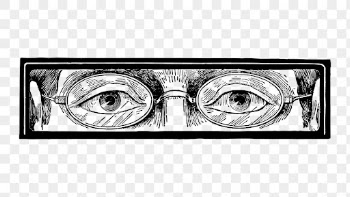 Glasses eyes png watching man, | Free PNG - rawpixel