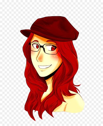 Glasses Illustration Cartoon Character Hat - amime insignia 