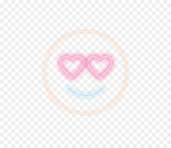 Glasses Pink M Nose RTV Pink Font - instagram neon 