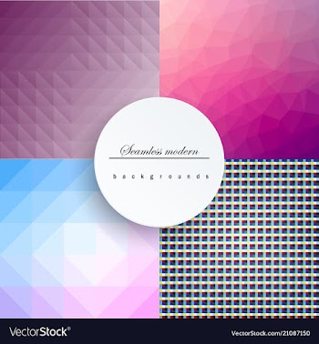 Glazed ceramic tiles mega set colorful vintage vector image