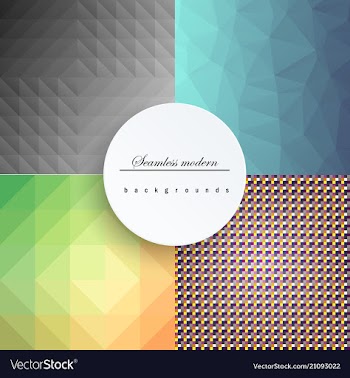 Glazed ceramic tiles mega set colorful vintage vector image