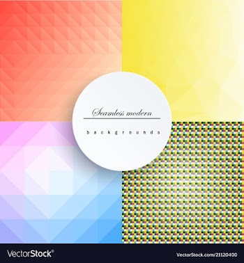 Glazed ceramic tiles mega set colorful vintage vector image
