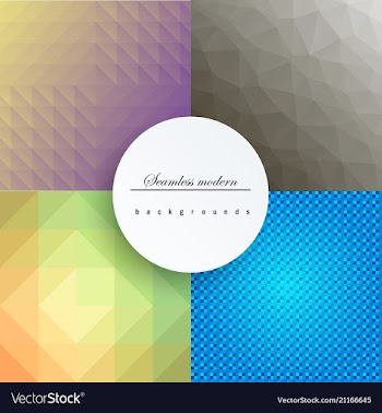 Glazed ceramic tiles mega set colorful vintage vector image