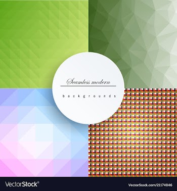 Glazed ceramic tiles mega set colorful vintage vector image