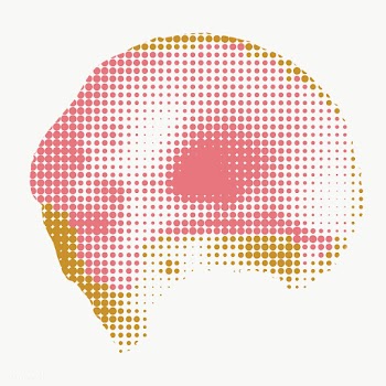 Glazed pink doughnut halftone style design element | Free  transparent png - 2338307