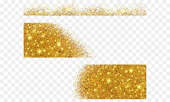 Glitter - 3 gold sequins Vector 