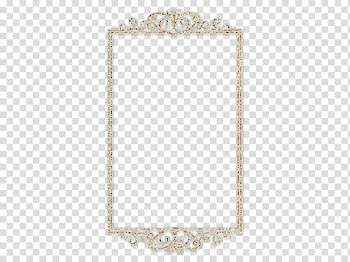 Glitter Frames, gold floral frame transparent background PNG clipart