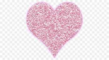 Glitter Heart Carpet Shag - glitter hearts 