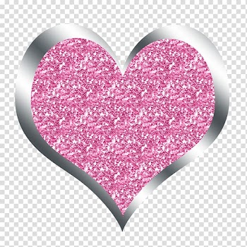 Glitter Heart Persian Gulf Pro League Paper Pink, hearts transparent background PNG clipart